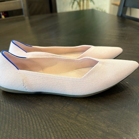 Rothy's Women's Pink Pointed Flats - Picture 5 of 9